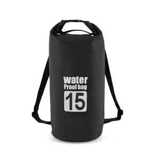 Borsa/ Zaino Impermeabile Swim Dry - 15L Nero