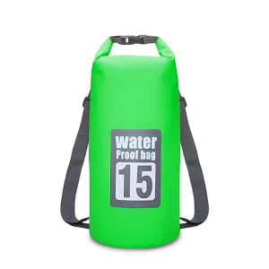 Borsa/ Zaino Impermeabile Swim Dry - 15L Verde