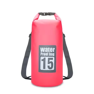 Borsa/ Zaino Impermeabile Swim Dry - 15L Rosa