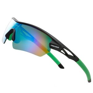 Occhiali da Ciclismo - Verde Nero
