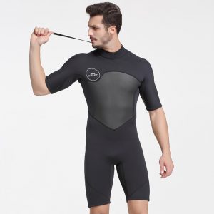 Muta in Neoprene a Maniche Corte da Uomo