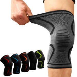 Supporto ginocchio grigio