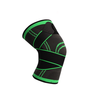 Supporto per Ginocchio per Corsa, Camminata e Ciclismo - Verde, XXXL