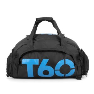 Borsa da Palestra Impermeabile per Sport - Nero-Blu