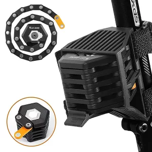 lucchetto per bici, lucchetto a catena, catena per lucchetto bici, lucchetto per bicicletta, antifurto per bici