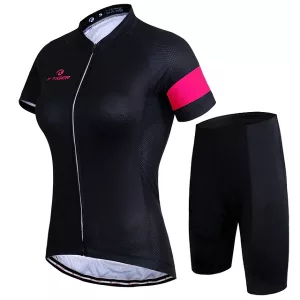 Completo da Ciclismo Donna - "X-Pro" - Nero, XS