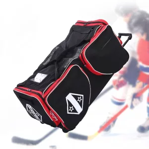 borsa sportiva con ruote, borsa sportiva, borsa per hockey su ghiaccio