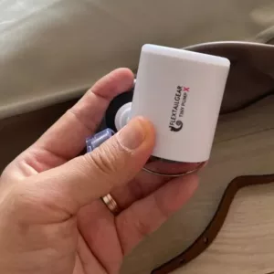 Pompa ad aria elettrica portatile ricevuta dal cliente L****n.